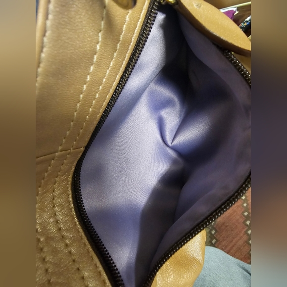 Coach Rose Gold Leather Crossbody EUC - Picture 13 of 16